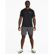 UA LAUNCH 7'' UNLINED SHORTS-GRY