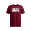 Férfi póló Under Armour UA TEAM ISSUE WORDMARK SS-RED