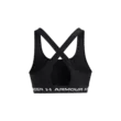 Női melltartó Under Armour Crossback Mid Bra-BLK