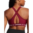 Női melltartó Under Armour Crossback Mid Bra-RED