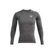 Férfi póló Under Armour UA HG Armour Comp LS-GRY