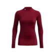 Női póló Under Armour UA CG Authentics Mockneck-RED