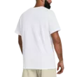 Férfi póló Under Armour UA HW LC PATCH SS-WHT