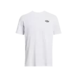 Férfi póló Under Armour UA HW LC PATCH SS-WHT