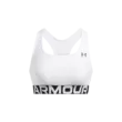 Női melltartó Under Armour UA HG Mid Branded-WHT