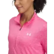 Női póló Under Armour Tech 1/2 Zip- Twist