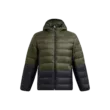 Férfi dzseki Under Armour LEGEND DOWN HOODED JACKET-GRN
