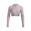 Női póló Under Armour HeatGear Rib 1/4 Zip LS