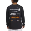 Férfi póló Under Armour UA M WORKWEAR LOGO LS