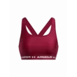 Női melltartó Under Armour Crossback Mid Bra-RED