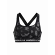 Női melltartó Under Armour Crossback Mid Print-BLK