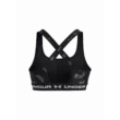 Női melltartó Under Armour Crossback Mid Print-BLK