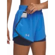 Női rövidnadrágok Under Armour UA Fly By 2-in-1 Shorts-BLU Női rövidnadrágok Under Armour UA Fly By 2-in-1 Shorts-BLU