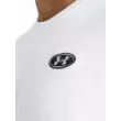 Férfi póló Under Armour UA HW LC PATCH SS-WHT