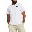 Férfi póló Under Armour UA HW LC PATCH SS-WHT