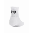Unisex zokni Under Armour Unisex UA TC 3pk Qtr-WHT