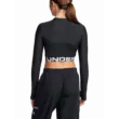 Női póló Under Armour HeatGear Rib 1/4 Zip LS