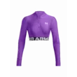 Női póló Under Armour HeatGear Rib 1/4 Zip LS-PPL