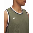 Férfi atlétatrikó Under Armour UA Zone Pro Mesh Tank-GRN Férfi atlétatrikó Under Armour UA Zone Pro Mesh Tank-GRN
