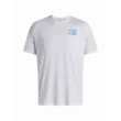 Férfi póló Under Armour UA TRIPLE STACK LC LOGO SS-WHT