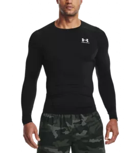 Férfi póló Under Armour HG Armour Comp LS