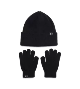 Lány sapka Under Armour G Beanie/Glove Combo-BLK Lány sapka Under Armour G Beanie/Glove Combo-BLK