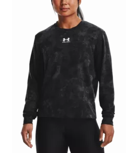 Női felső Under Armour Rival Terry Print Crew_main.webp