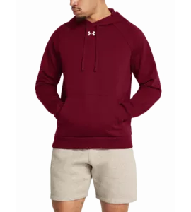 UA Rival Fleece Hoodie-RED_main.webp