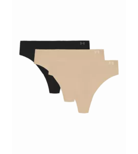 Ua Pure Stretch No Show Thong -Solid - 3pk_main.webp