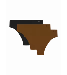 Ua Pure Stretch No Show Thong -Solid - 3pk_main.webp