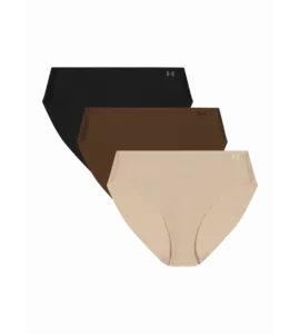 Ua Pure Stretch No Show Bikini-Solid - 3pk_main.webp