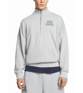 UA Icon HWT Terry OS 1/2 Zip-GRY_main.webp