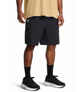 UA Vibe Woven Cargo Short-BLK_main.webp