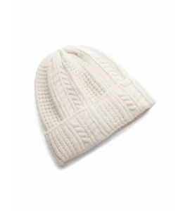 W Halftime Cable Knit Beanie-BRN_main.webp