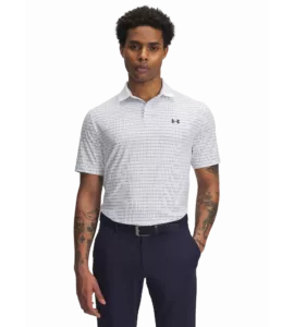 UA Drive Chill Printed Polo-WHT_main.webp