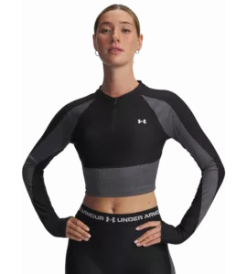 UA HG Rib 1/4 Zip-BLK_main.webp