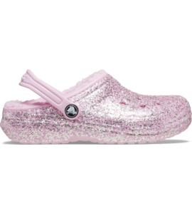 Crocs Classic Lined Glitter Clog K