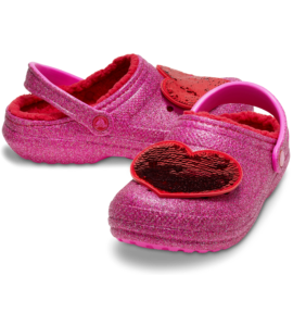 Classic Lined Valentines Day Clog