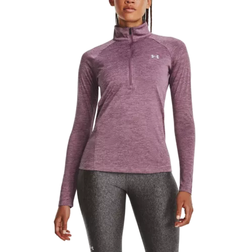 Női póló Under Armour Tech 1/2 Zip - Twist