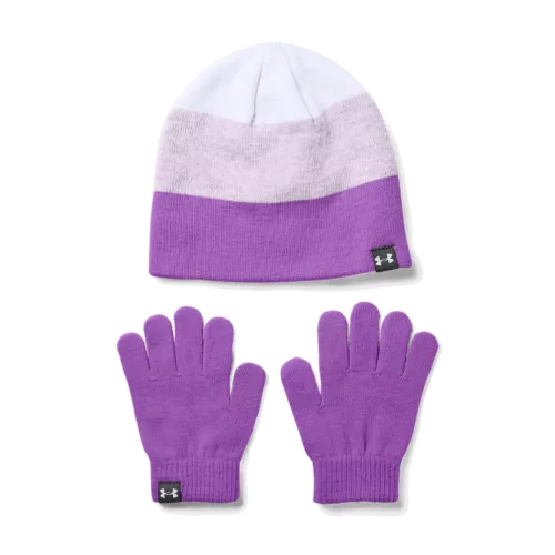 Lány sapka Under Armour G Beanie Glove Combo