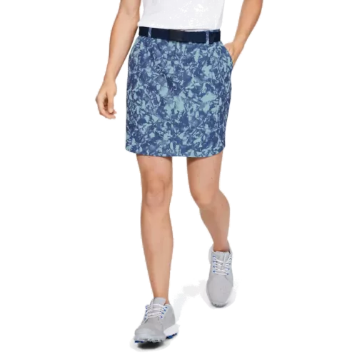 Női szoknya Under Armour Links Woven Printed Storm Skort