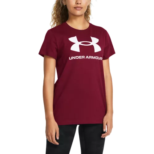 Női póló Under Armour UA Rival Logo SS-RED