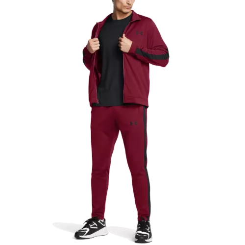 Férfi szett Under Armour UA Rival Knit Track Suit-RED