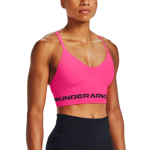 Női melltartó Under Armour Seamless Low Long Htr Bra