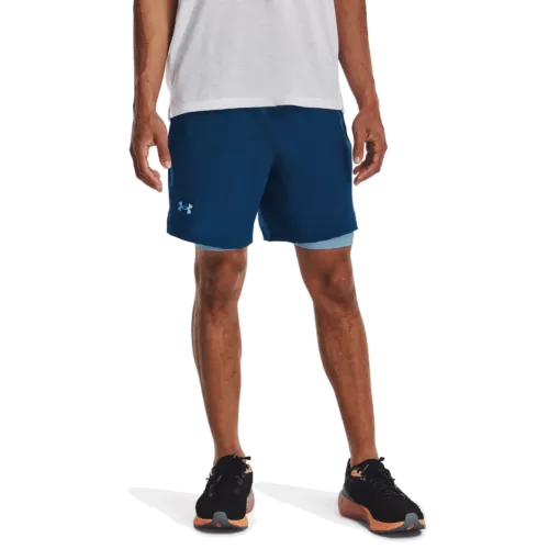 Férfi rövidnadrágok Under Armour UA LAUNCH 7'' 2-IN-1 SHORT