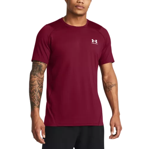 Férfi póló Under Armour UA HG Armour Fitted SS-RED