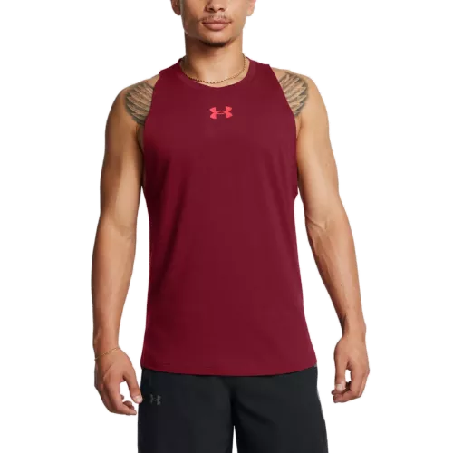Férfi atlétatrikó Under Armour UA Zone Tank-RED