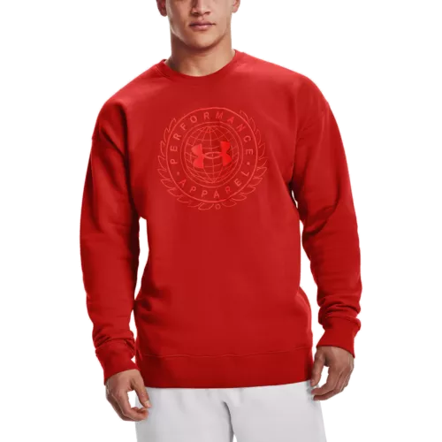 Férfi felső Under Armour RIVAL FLC ALMA MATER CREW