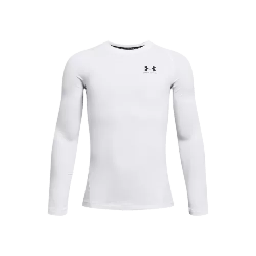 Fiú póló Under Armour UA CG Armour LS-WHT