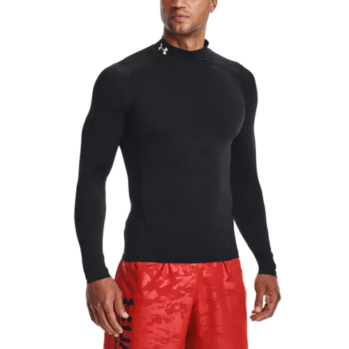 Férfi póló Under Armour HG Armour Comp Mock LS